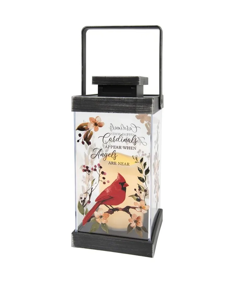 Cardinal Poly-Resin Lantern Lantern Keepsake Cardinal Poly-Resin Lantern Lantern Keepsake