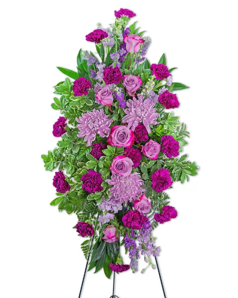Gracefully Majestic Standing Spray Sympathy Gracefully Majestic Standing Spray Sympathy