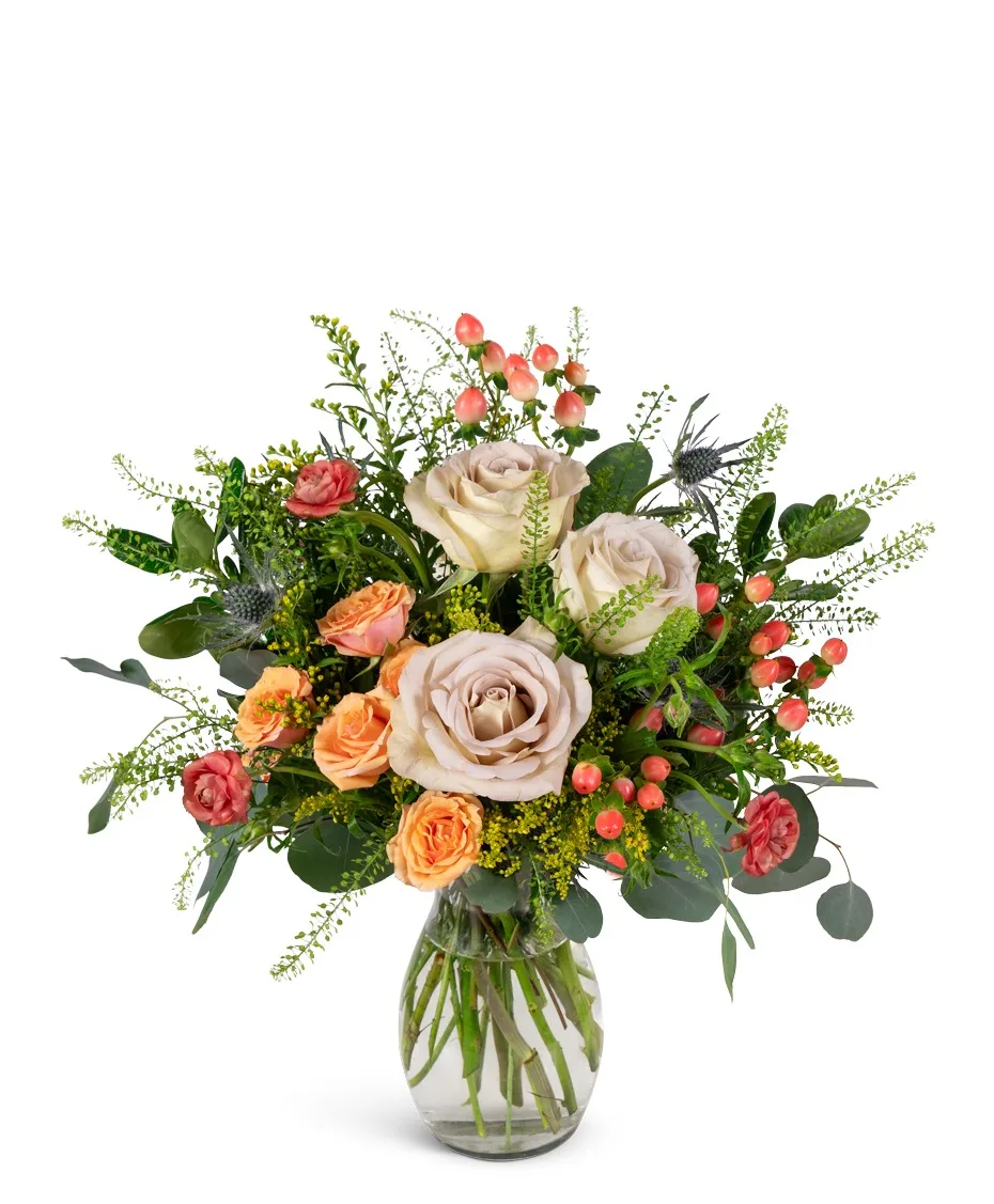 Soft Heather Haven Flower Arrangement Soft Heather Haven Flower Arrangement