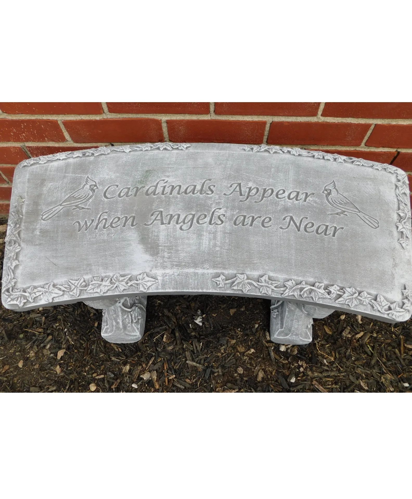 Cardinal Bench Stepping Stone