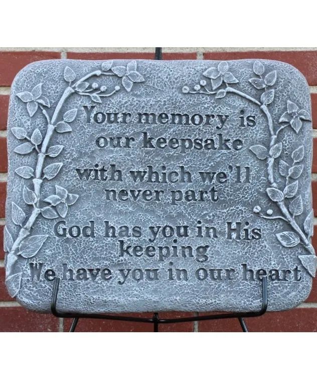 Your Memory Is Our Keepsake Stepping Stone