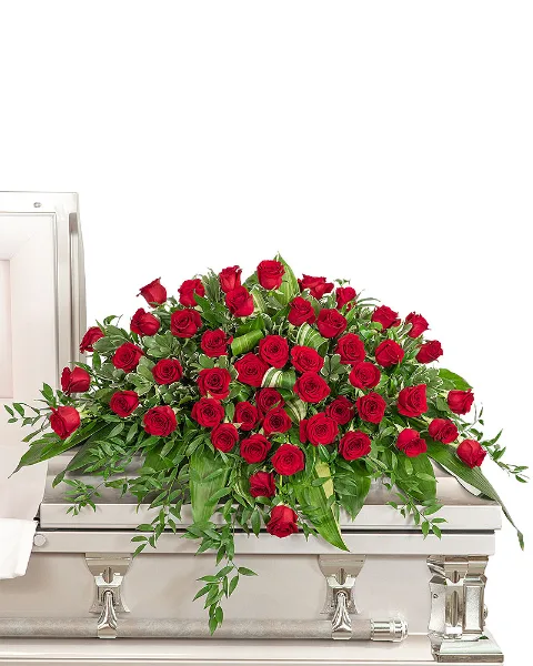 Everlasting Love Casket Spray Sympathy Everlasting Love Casket Spray Sympathy