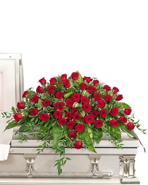 Everlasting Love Casket Spray Sympathy