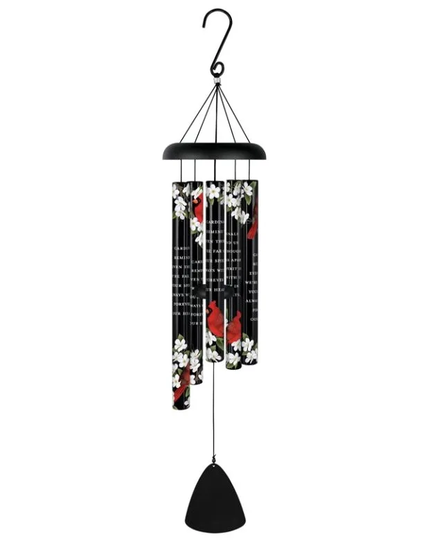 Cardinals Sonnet Chime sympathy Windchime Cardinals Sonnet Chime sympathy Windchime