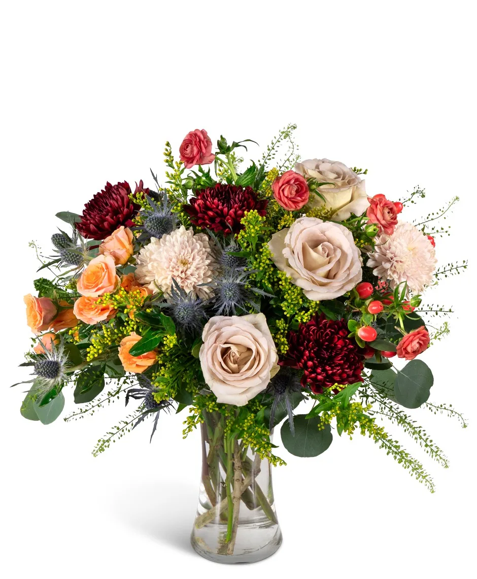 Rosy Heather Luxe Flower Arrangement Rosy Heather Luxe Flower Arrangement