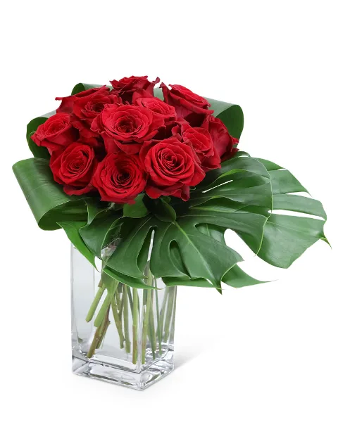 Modern Roses (12) Flower Arrangement Modern Roses (12) Flower Arrangement