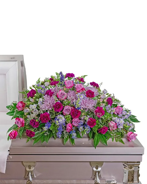 Gracefully Majestic Casket Spray Sympathy Gracefully Majestic Casket Spray Sympathy