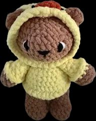 Dressed Bear: Chicken Hooded