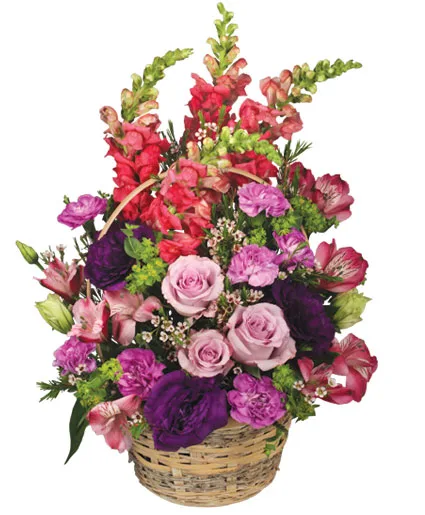 Home Sweet Home Flower Basket Home Sweet Home Flower Basket