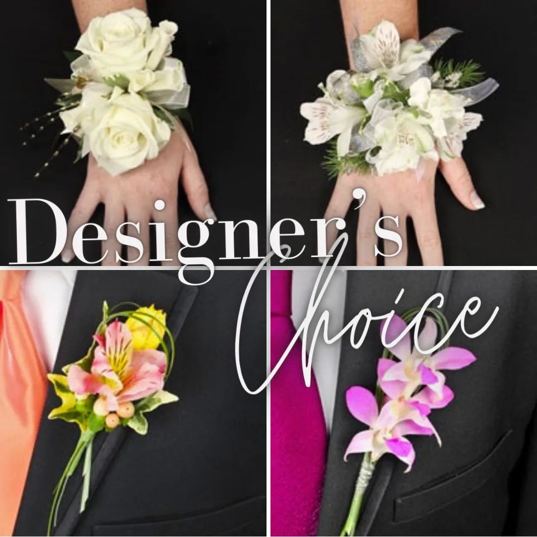 Corsage and Boutonnière Bundle Designers Choice