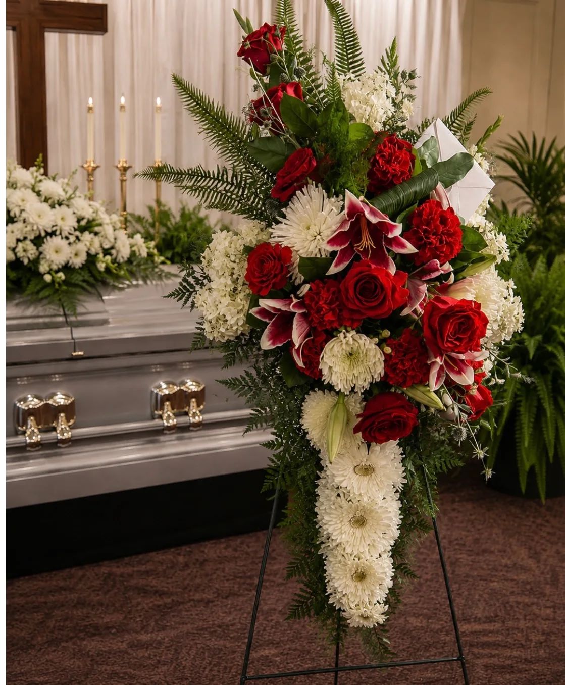 Heartfelt Goodbye Funeral Flowers