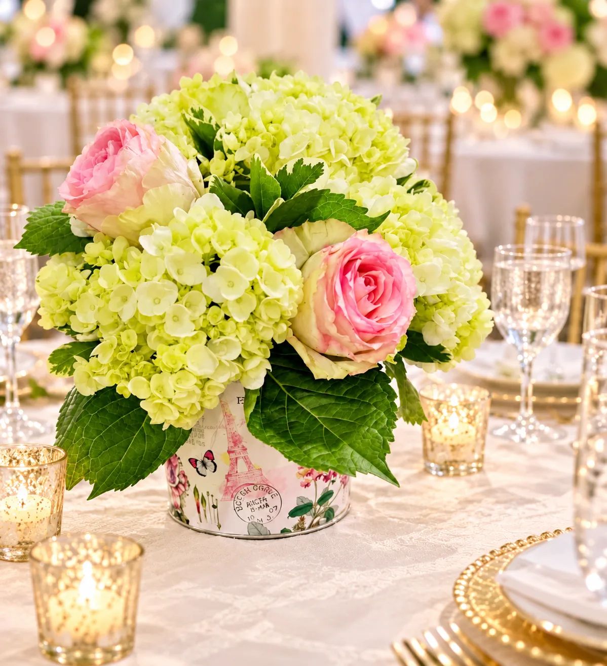 Corporate Events Table Centerpiece