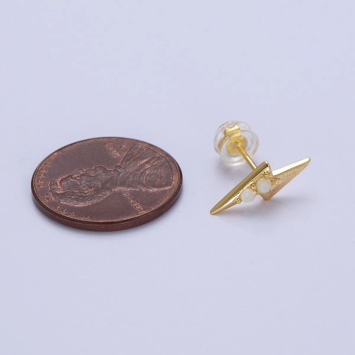 Mini 14K Gold Filled Lightning Bolt