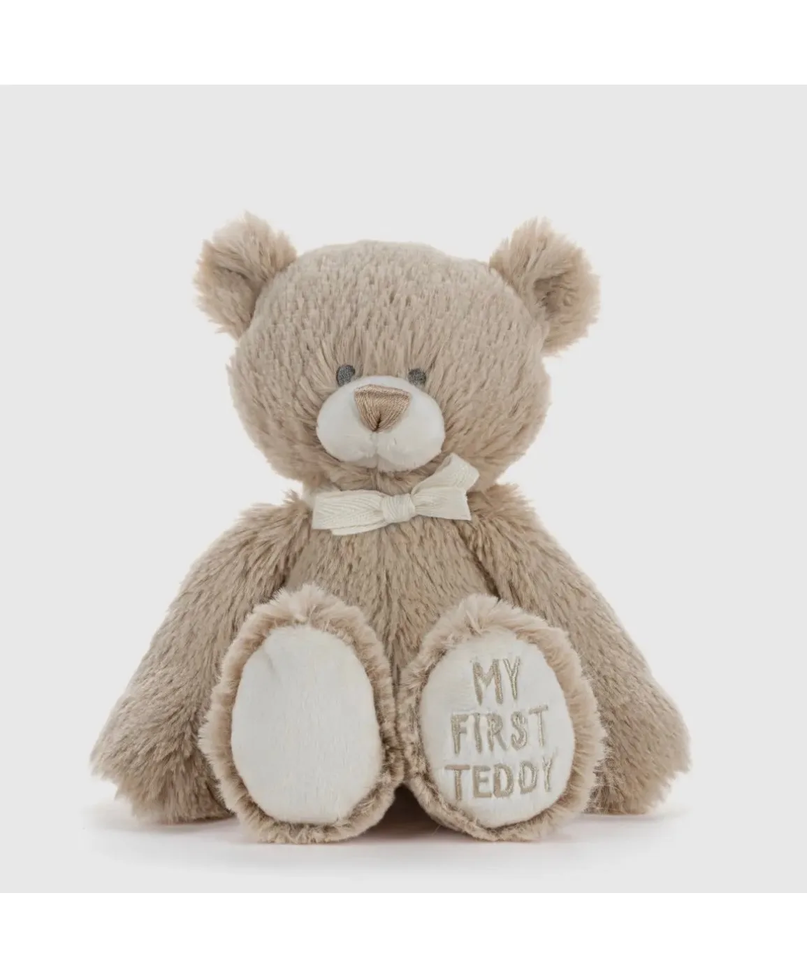 Mini My First Teddy - Neutral 7” Mini Stuffed Animal Mini My First Teddy - Neutral 7” Mini Stuffed Animal