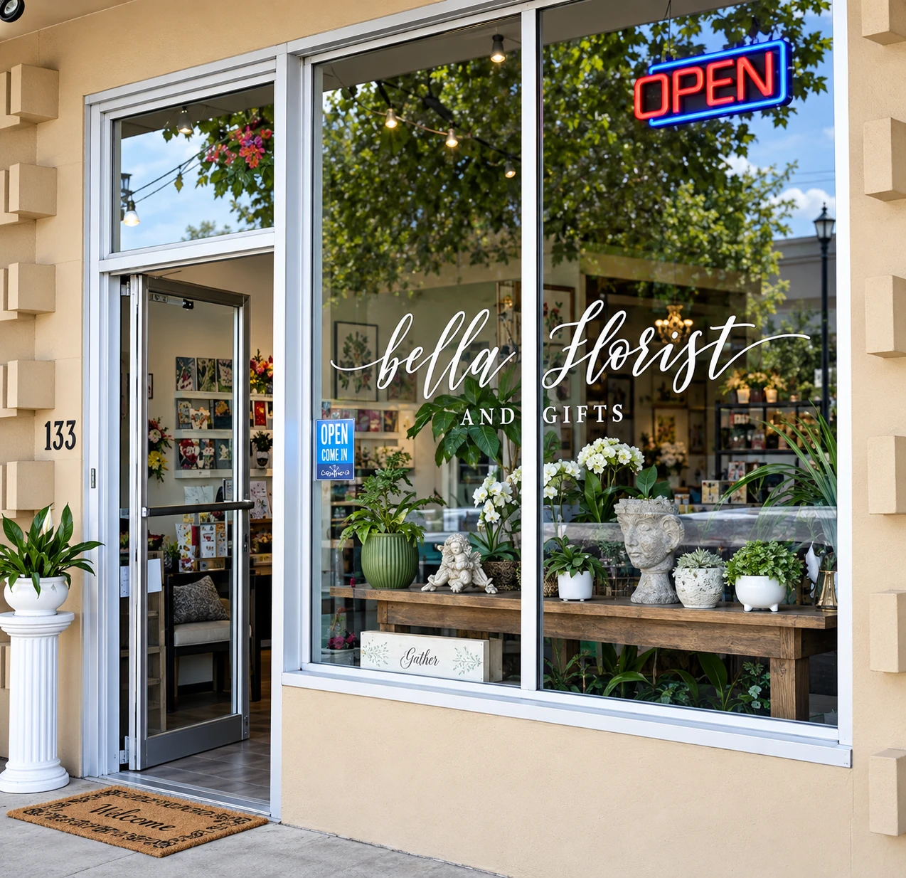 Flower shop image Flower shop image