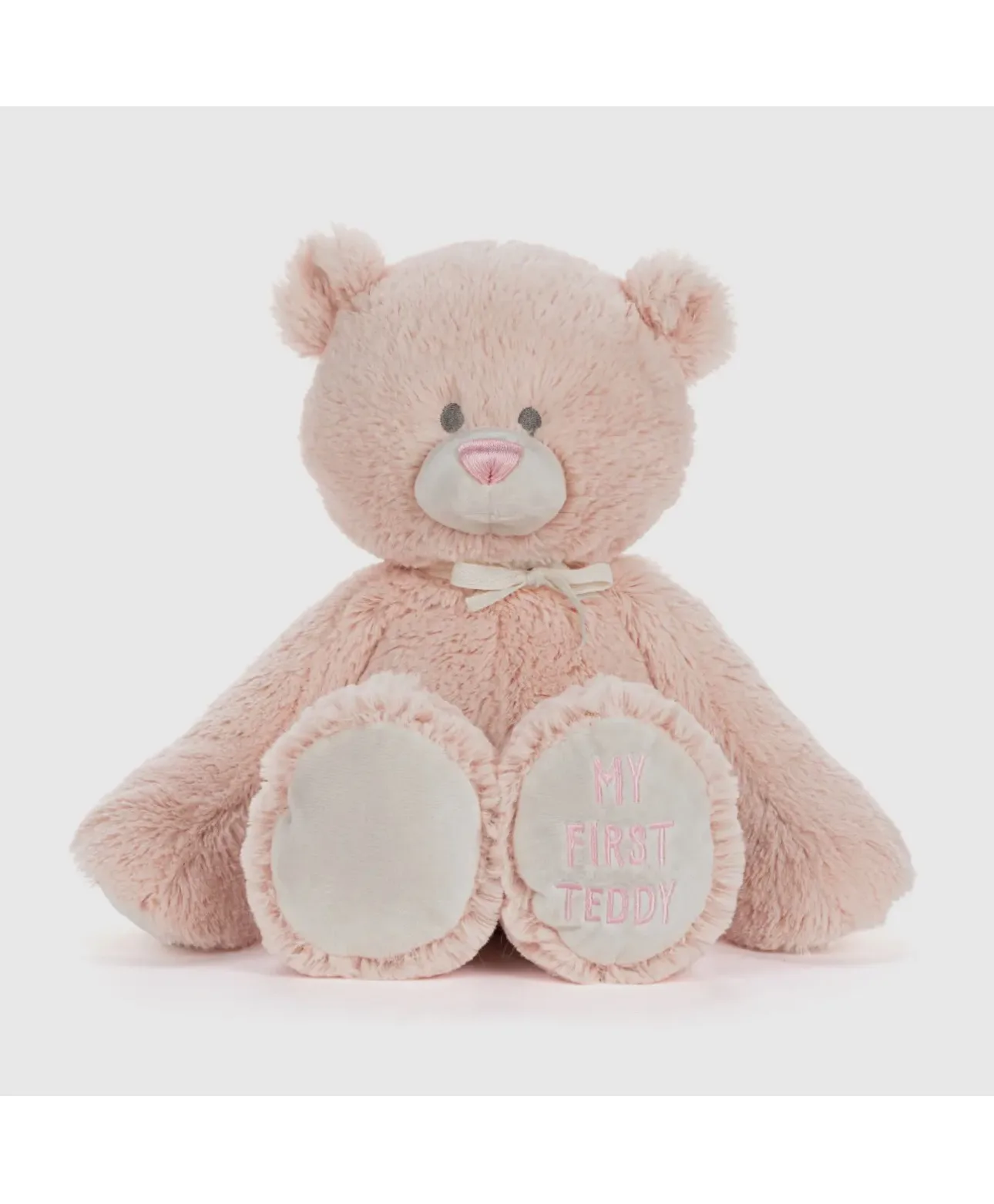 MY FIRST TEDDY - BABY GIRL PINK 16” Stuffed Animal MY FIRST TEDDY - BABY GIRL PINK 16” Stuffed Animal