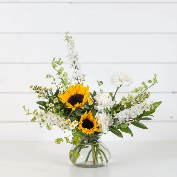 Sunny Sunflowers Whimsical, Garden