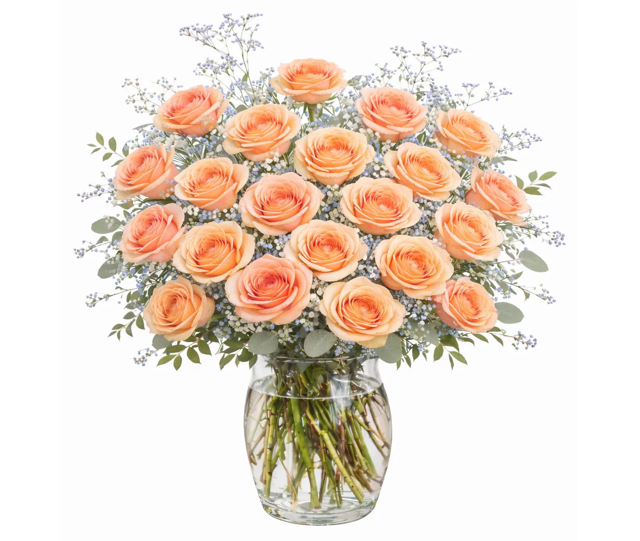 2 Dozen Peach Roses 2 Dozen Peach Roses