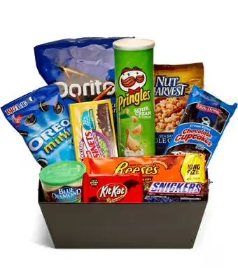 Sweet and Salty Snack Basket