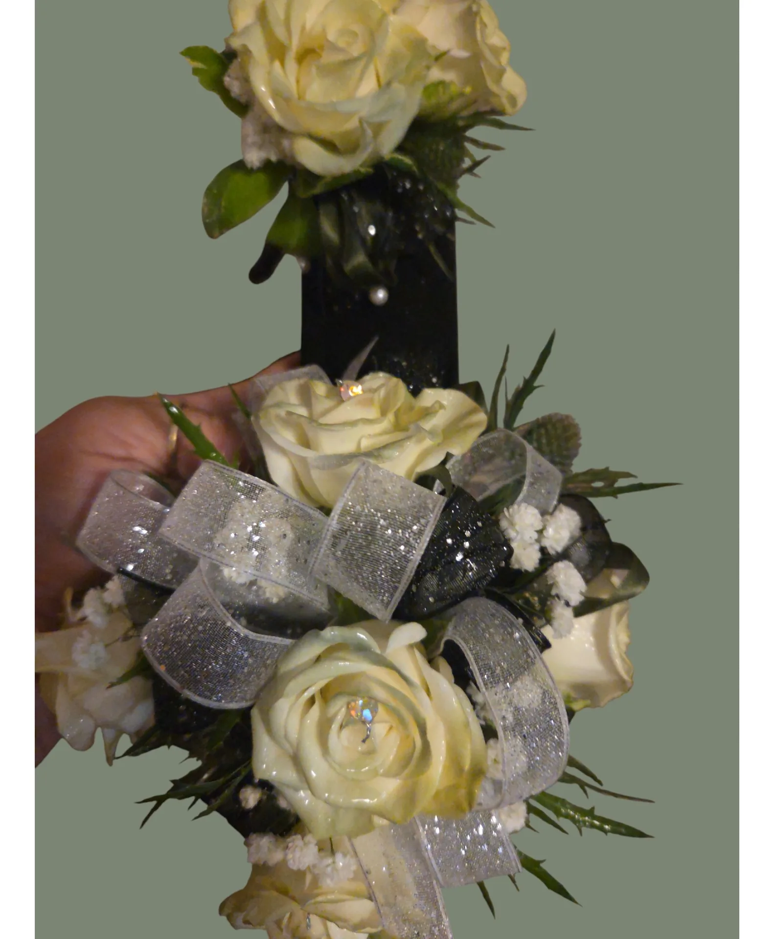 prom/wedding/homecoming wrist corsage and matching boutonniere prom/wedding/homecoming wrist corsage and matching boutonniere