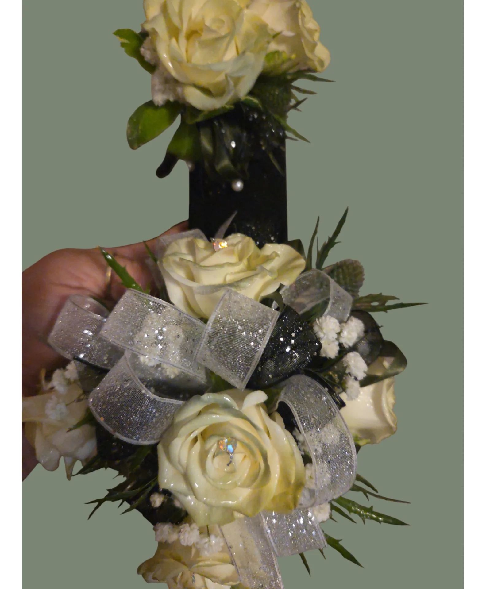 prom/wedding/homecoming wrist corsage and matching boutonniere