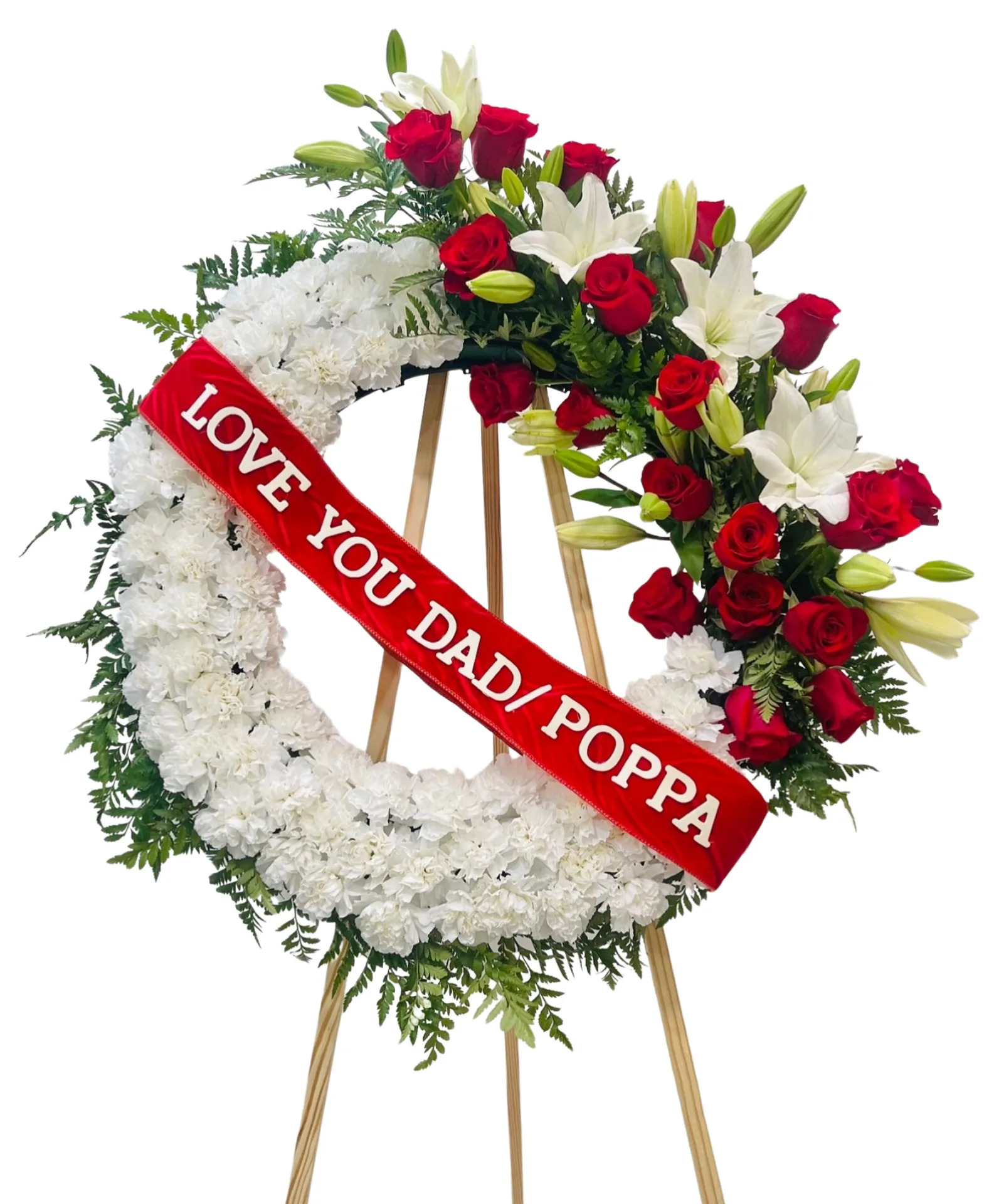 Cherished Memories Standing Wreath Cherished Memories Standing Wreath