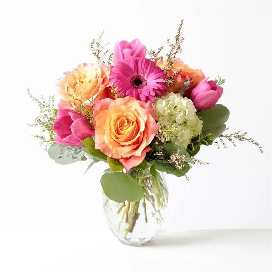 Citrus Blossom Vase