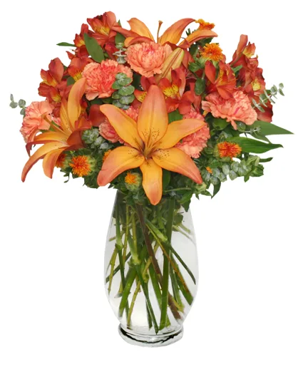 WARM CINNAMON SPICE Floral Arrangement WARM CINNAMON SPICE Floral Arrangement