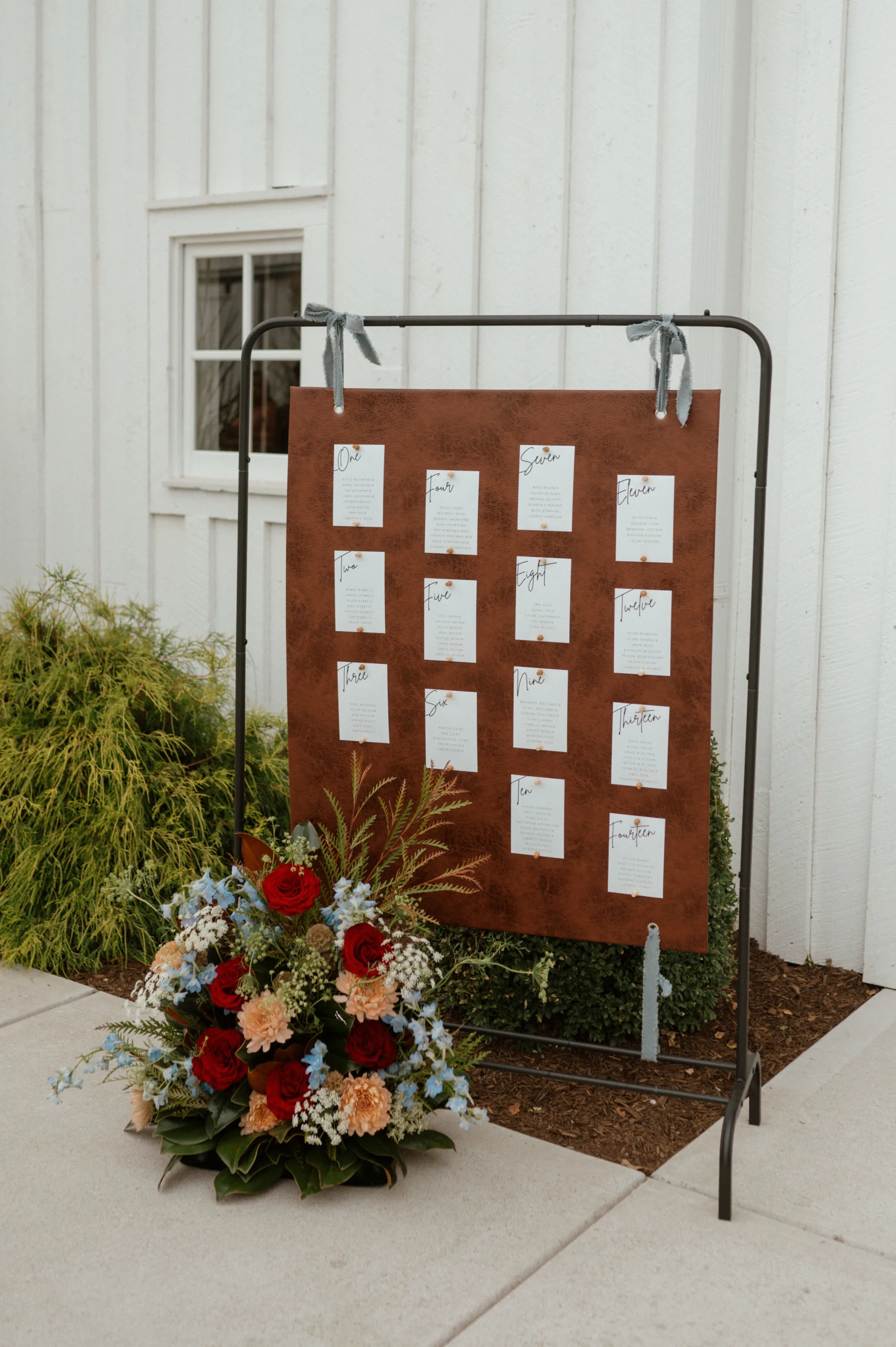 Seating Chart Florals
