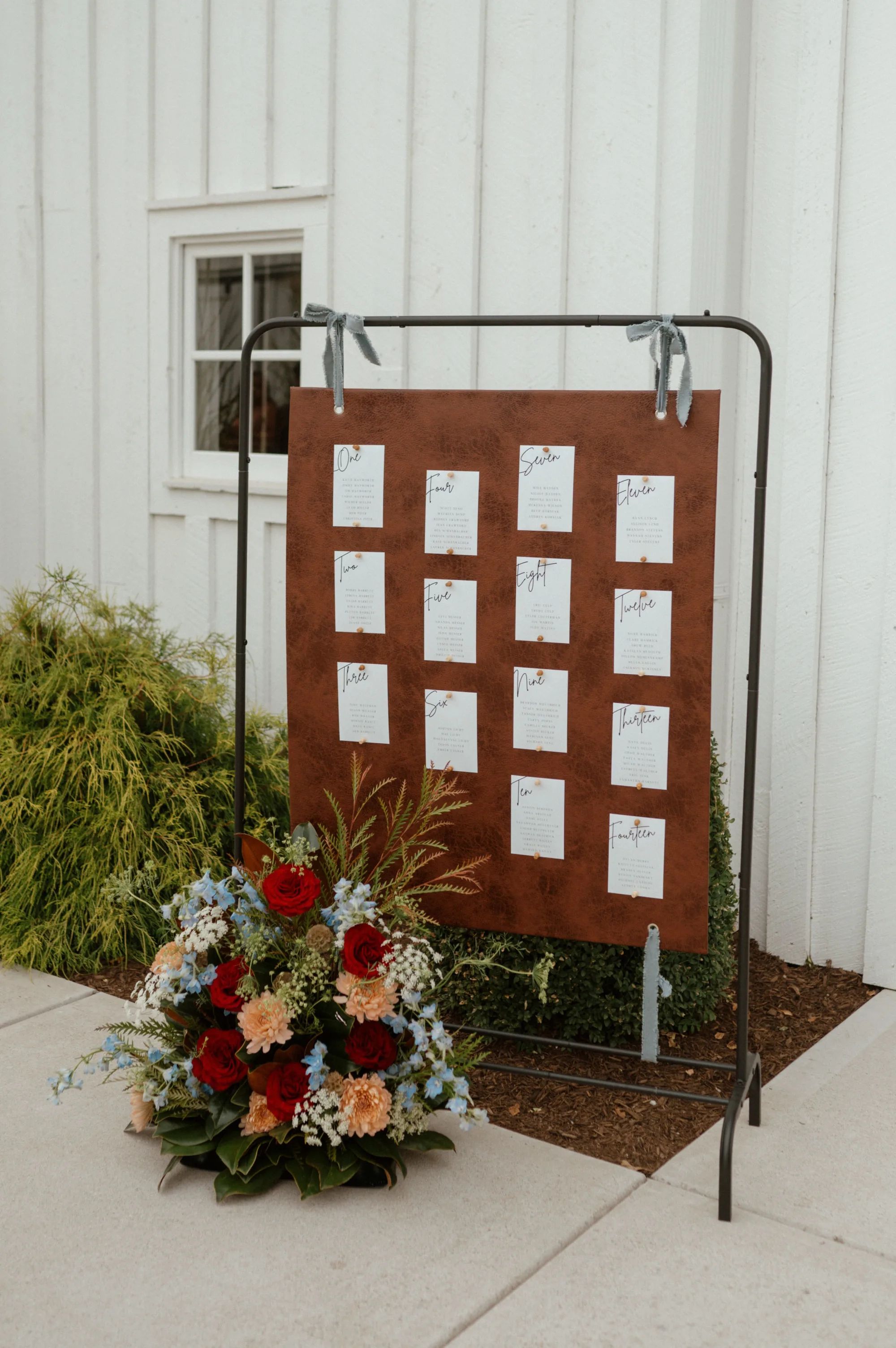 Seating Chart Florals