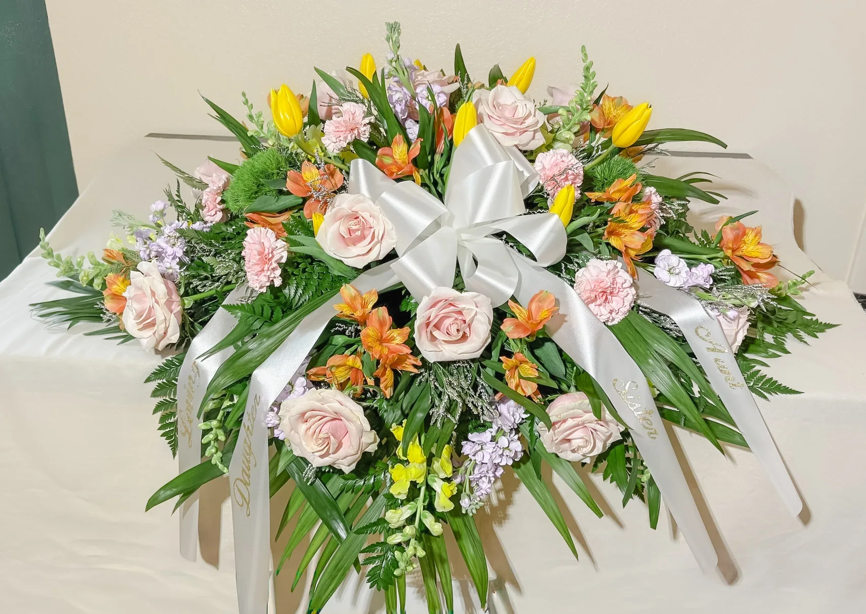 Spring Casket Spray