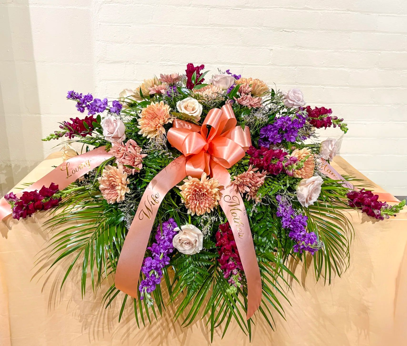 Custom Casket Spray