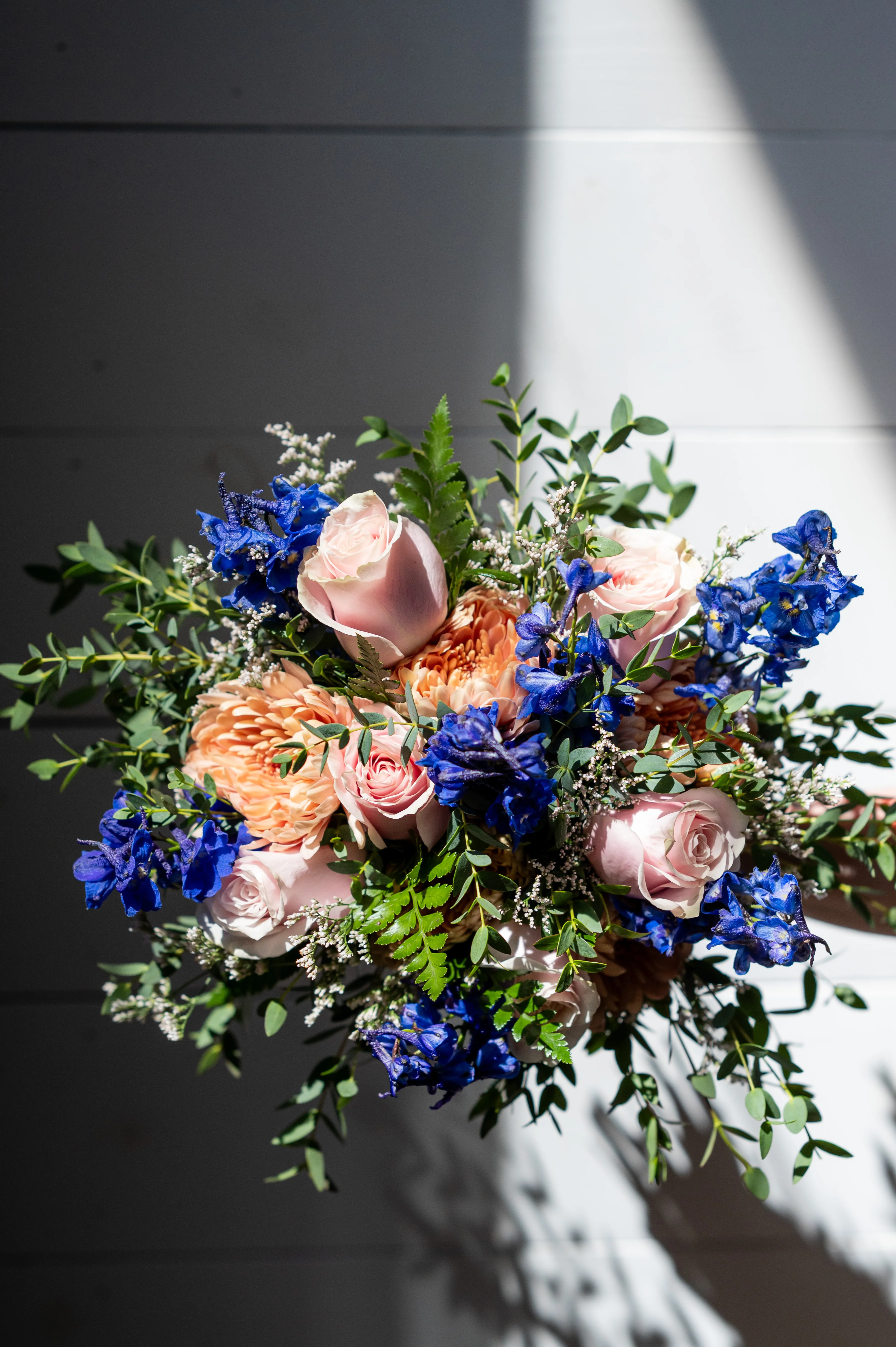 Blue & Blush Bouquet