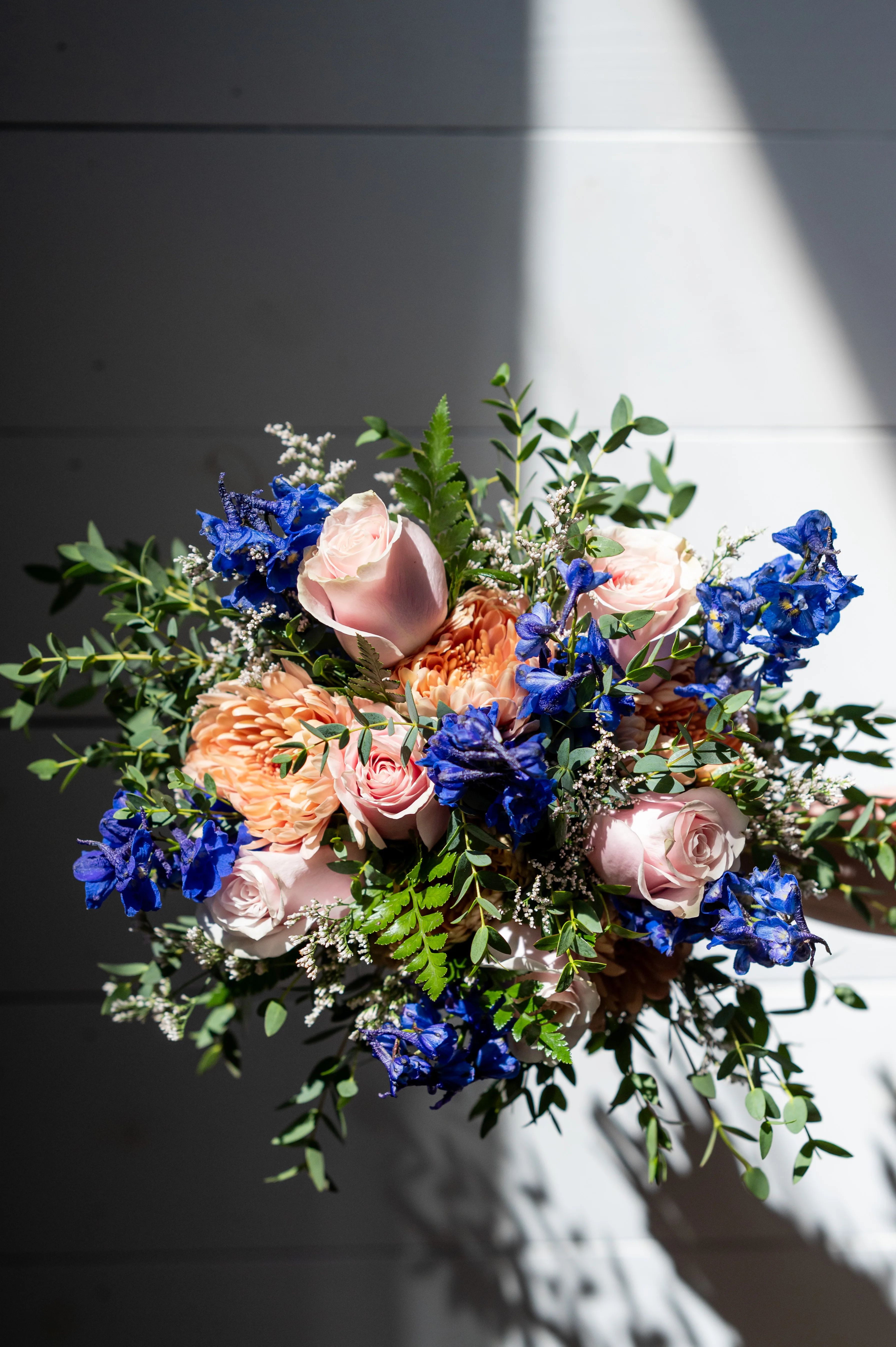 Blue & Blush Bouquet