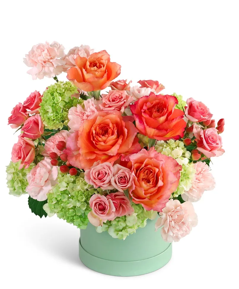 Blooming Coral Garden Flower Arrangement Blooming Coral Garden Flower Arrangement