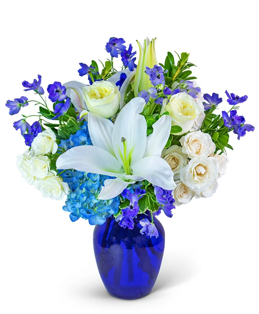 Blue Beauty Flower Arrangement Blue Beauty Flower Arrangement