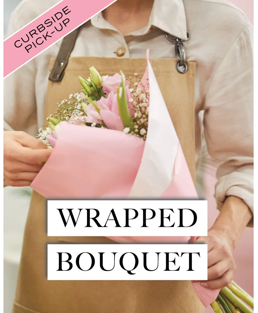 Wrapped Bouquet Flower Arrangement Wrapped Bouquet Flower Arrangement