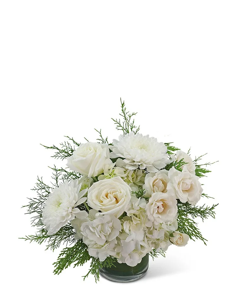 Frosted Swan Elegance Flower Arrangement Frosted Swan Elegance Flower Arrangement