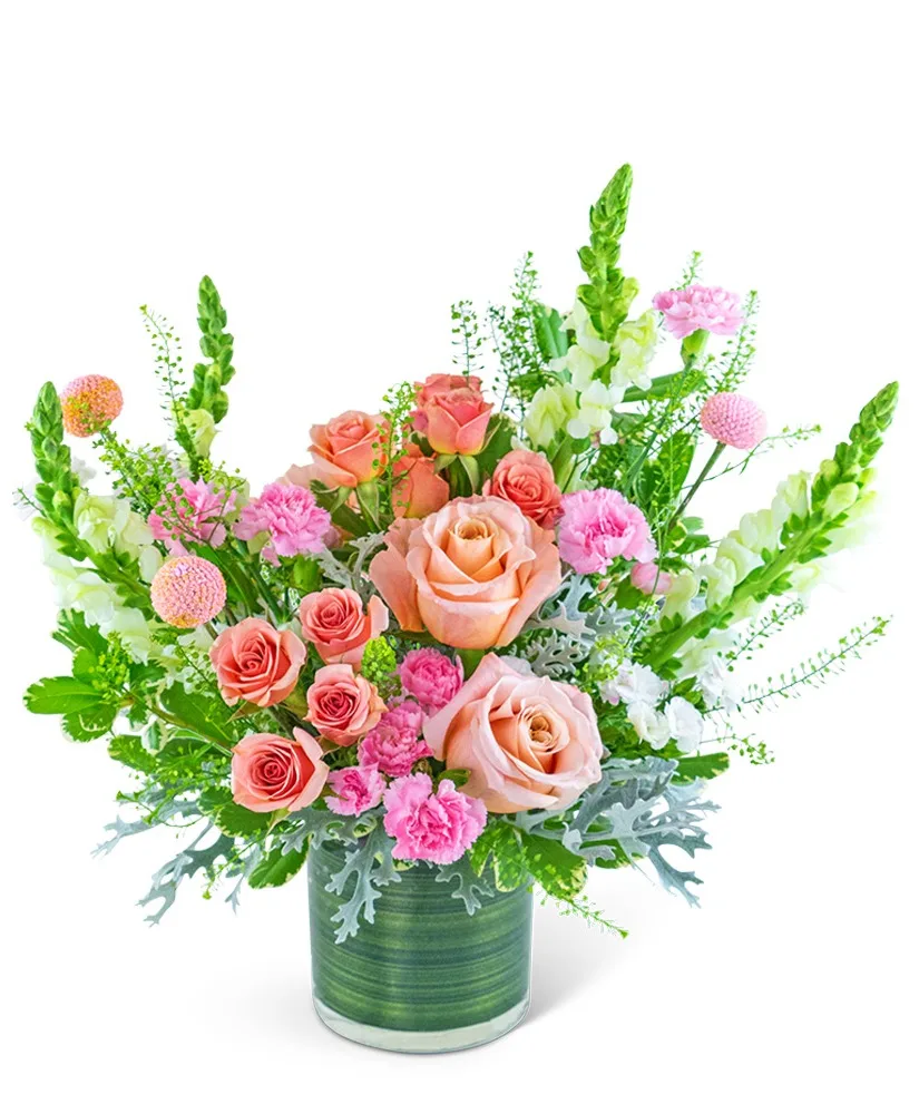 Rosy Coral Sundance Flower Arrangement Rosy Coral Sundance Flower Arrangement