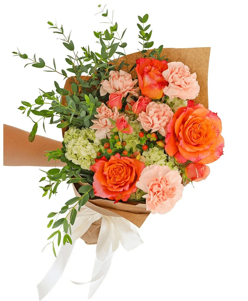 The Malibu Wrapped Bouquet Flower Arrangement The Malibu Wrapped Bouquet Flower Arrangement