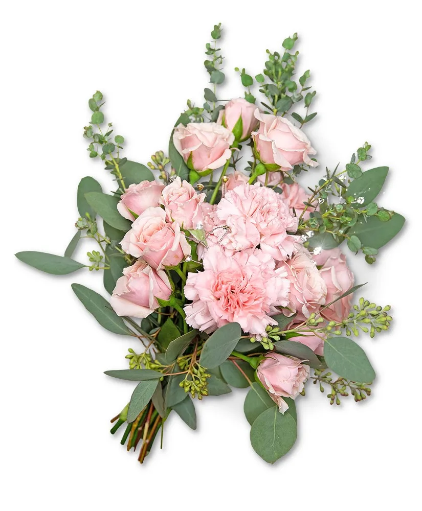 Glossy Hand-tied Bouquet Prom Glossy Hand-tied Bouquet Prom
