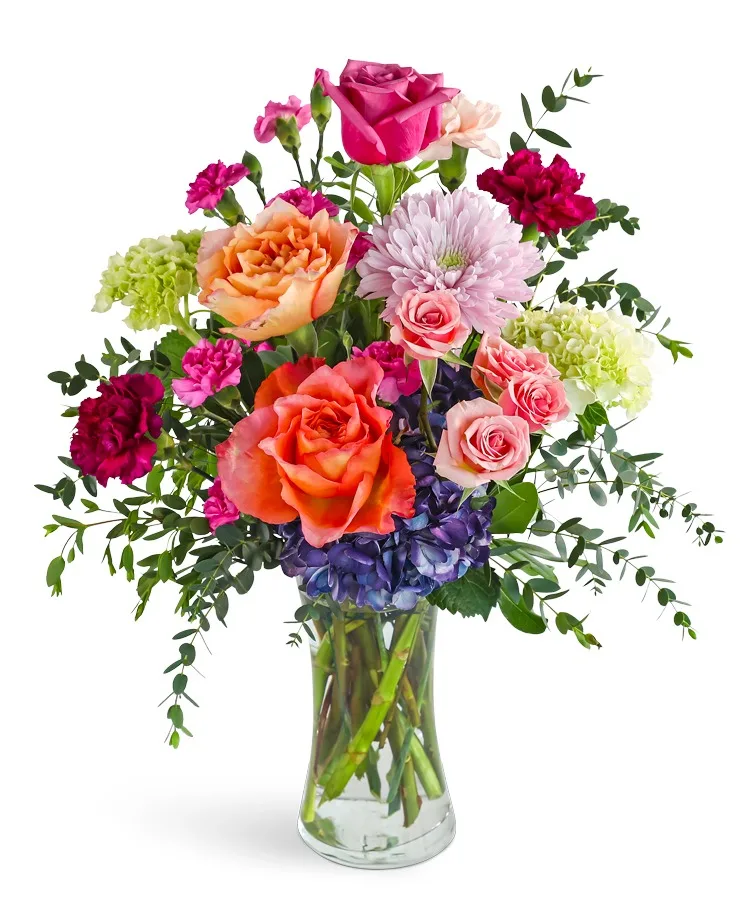 Prismatic Harmony Flower Arrangement Prismatic Harmony Flower Arrangement