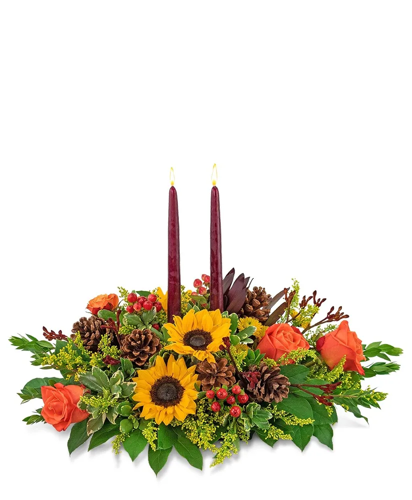 Autumnal Abundance Centerpiece Flower Arrangement Autumnal Abundance Centerpiece Flower Arrangement