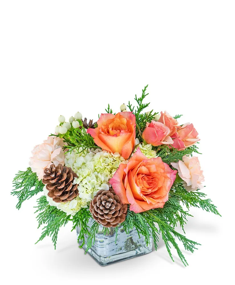Frosted Peach Lane Flower Arrangement Frosted Peach Lane Flower Arrangement