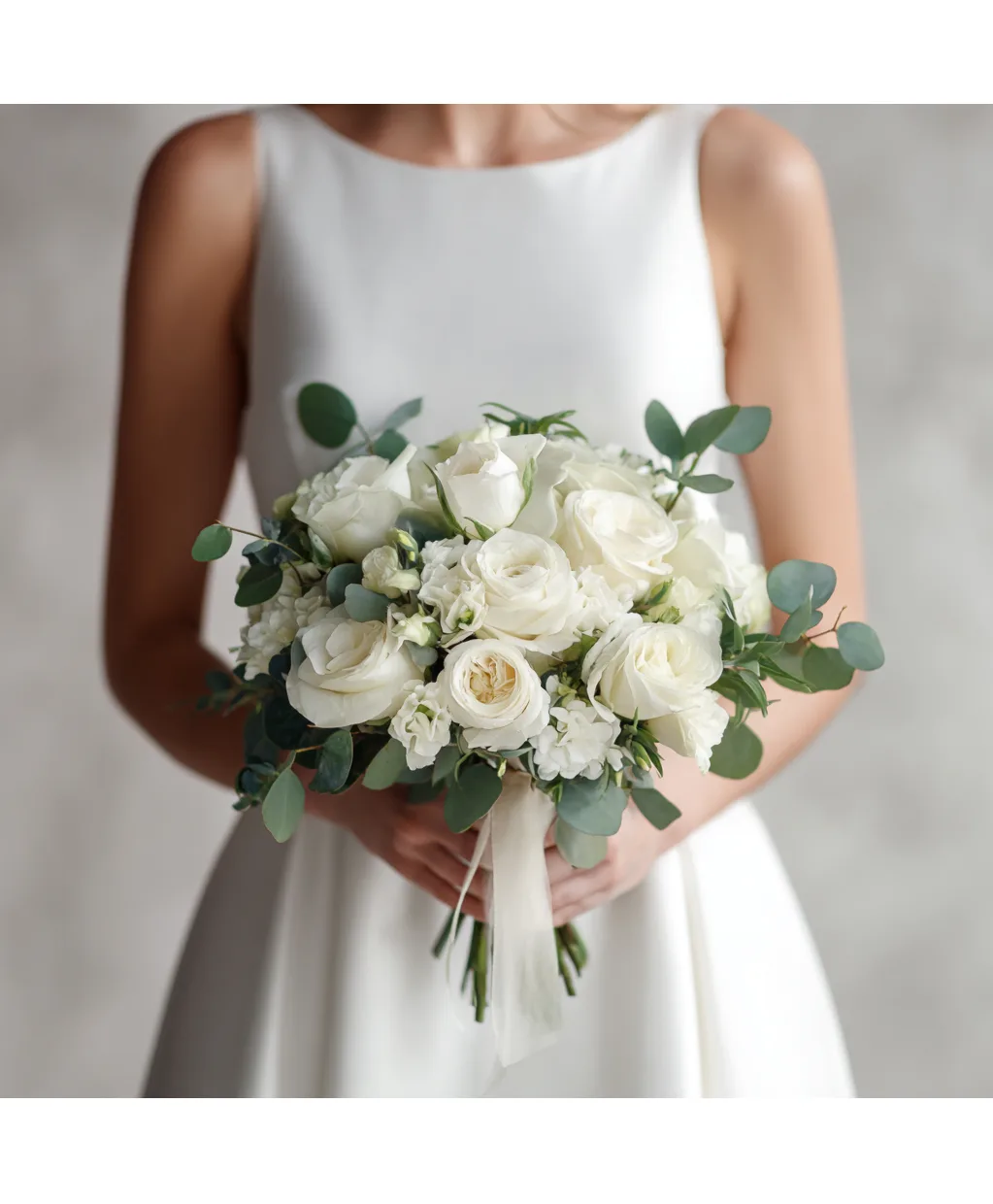Classic White Bridal Bouquet Classic White Bridal Bouquet