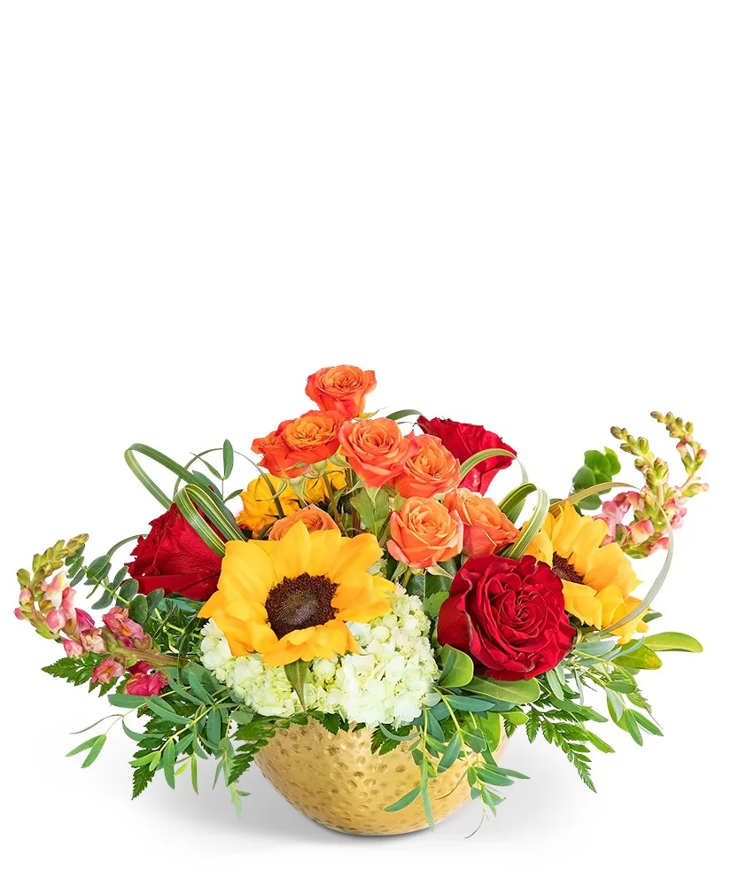 Vintage Gold Savannah Flower Arrangement Vintage Gold Savannah Flower Arrangement