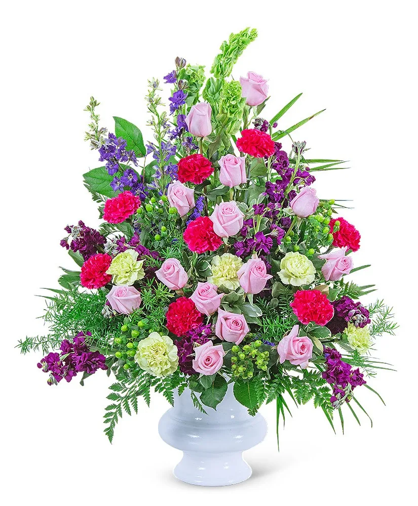 Always Remembered Urn Sympathy Arrangement Always Remembered Urn Sympathy Arrangement