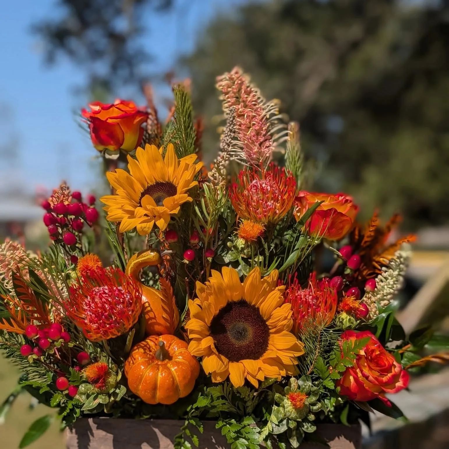 Designer’s Choice Thanksgiving Flower Arrangement