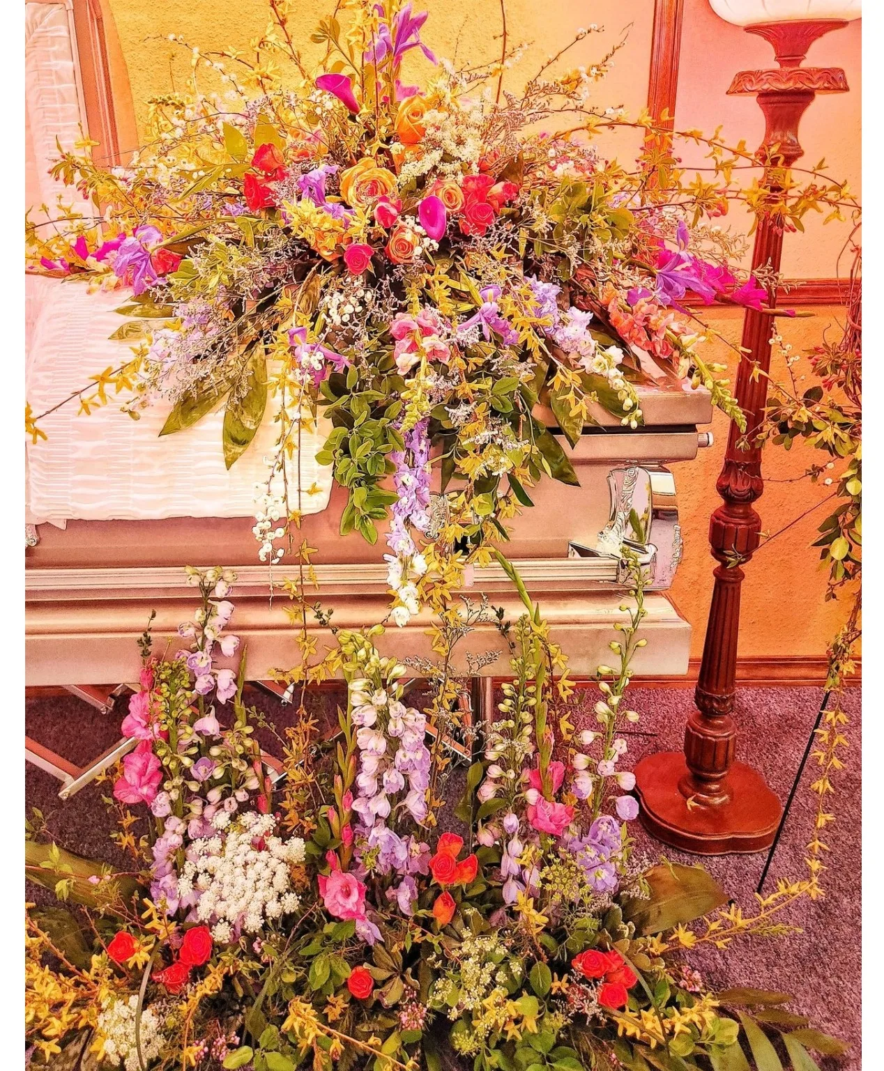 Spring Love Memorial Funeral Arrangements Spring Love Memorial Funeral Arrangements