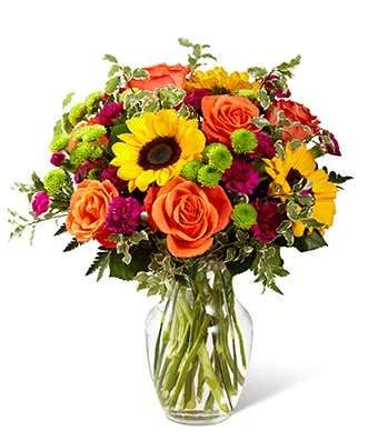 vase arrangement for fall all occasion